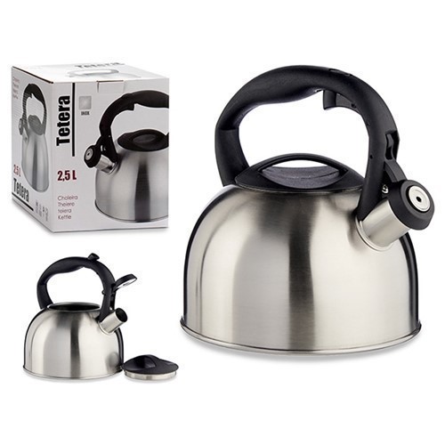TETERA ACERO INOX 2.5L SILBANTE